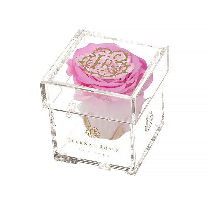 Eternal Roses® Gift Box 1-Rose / Rosette Madison Mini Roses Gift Box