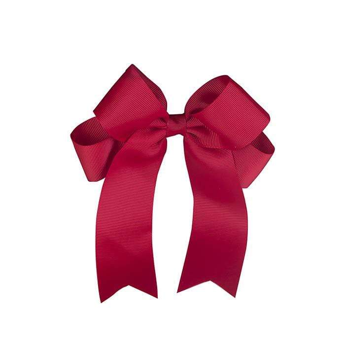 Metallic Red Ribbon Traditional Classic Christmas Decorating Fabric