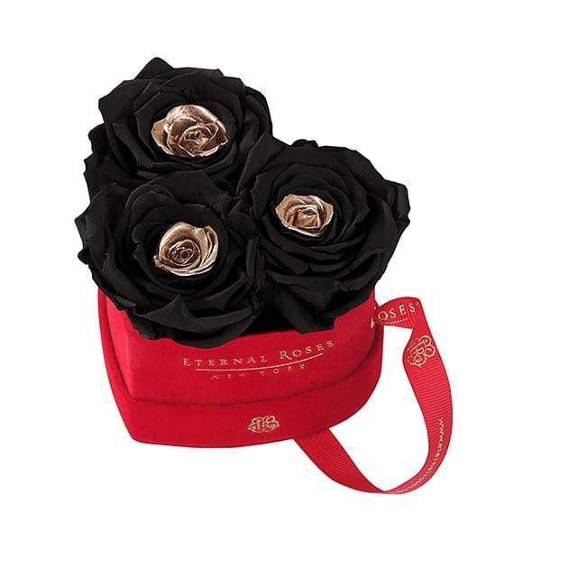 Eternal Roses® Starry Night Mini Chelsea Red Velvet Gift Box