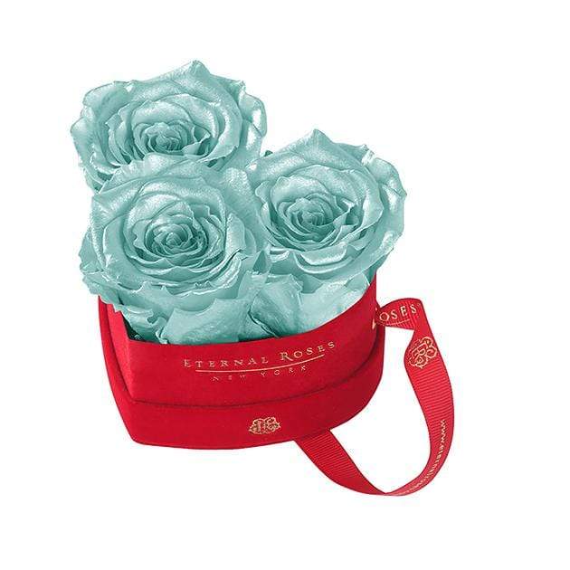 Eternal Roses® Mini Chelsea Red Velvet Gift Box